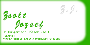 zsolt jozsef business card